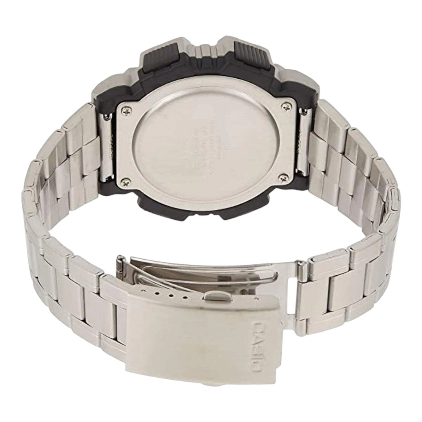 Casio AE-1400WHD-1AV Digital World Time 10-Year Battery Stainless Men’s Watch