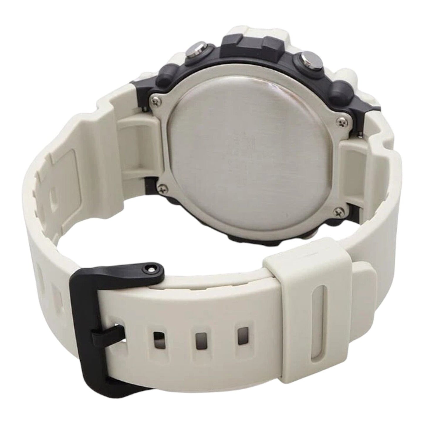 Casio AE-1500WH-8B2VDF Men’s Watch 100M Digital White Resin Band Dual Time LED