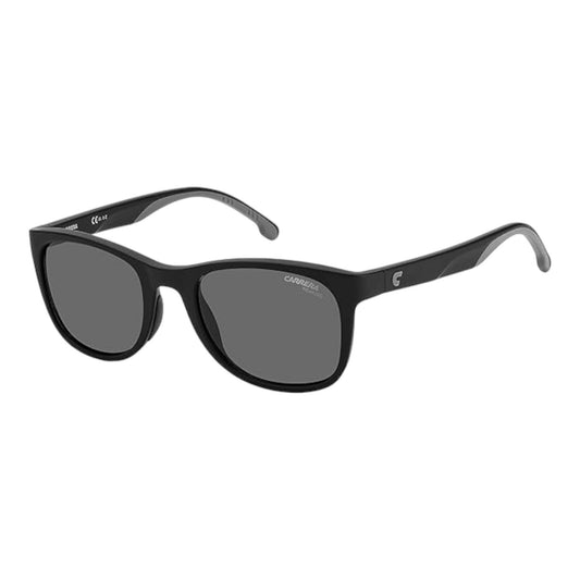 Carrera Men’s Sunglasses 8054/S Matte Black Grey Polarised 52mm Square Frame