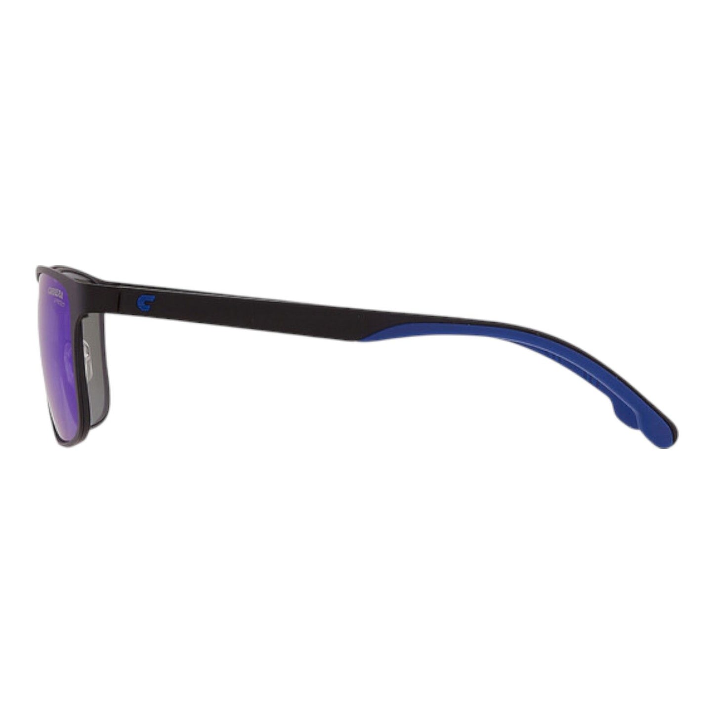 Carrera 2037T/S 0003/Z0 Unisex Sunglasses Matte Black Blue Lens 55mm Square