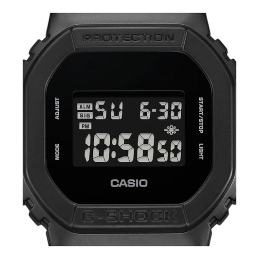 Casio G-Shock DW-5600UBB-1D Mens Black Digital Watch LED 200M Shock Resistant