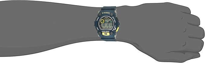 Casio G-Shock G-7900-2DR Men’s Digital Watch Tide Moon Blue Band 200M WR