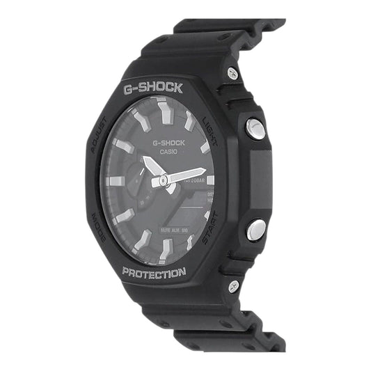 Casio G-Shock GA-2100-1ADR Mens Black Analogue Digital CasiOak Watch Carbon Core