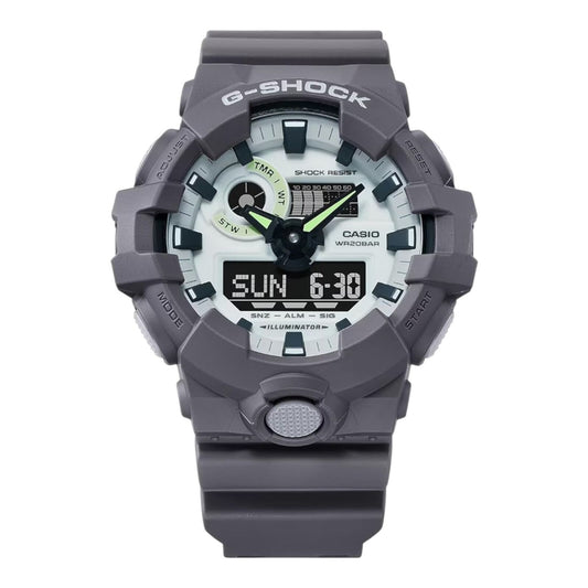 Casio G-Shock GA-700HD-8ADR Mens Hidden Glow Watch 200m Analog Digital Quartz