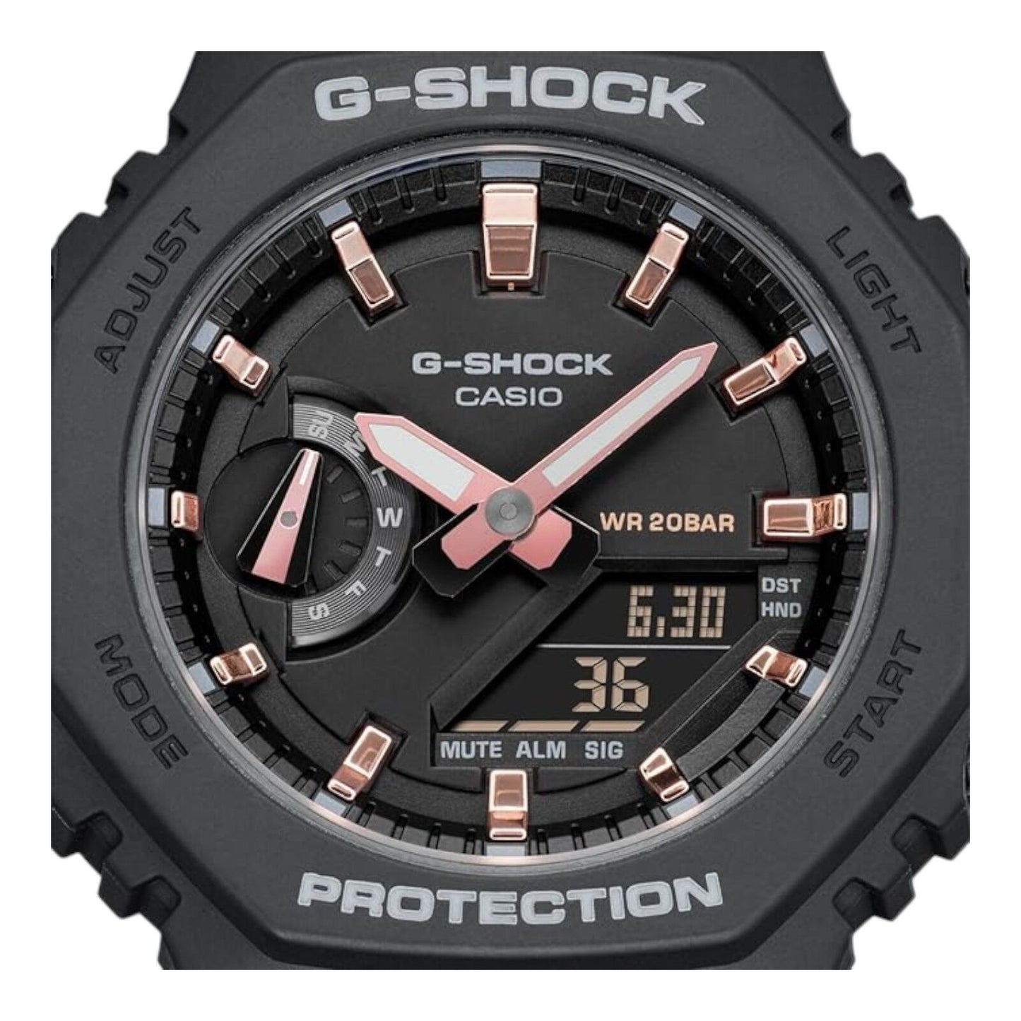 Casio G-Shock GMA-S2100-1ADR Unisex Black Analogue Digital Watch...