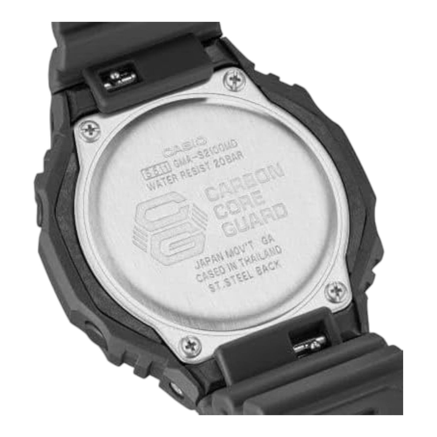Casio G-Shock GMA-S2100MD-1AD Unisex Black Rose Gold Analogue...