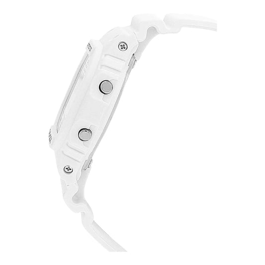 Casio G-Shock GMDS5600BA-7D Womens White Watch LED Shock 200M Slim Mid Size