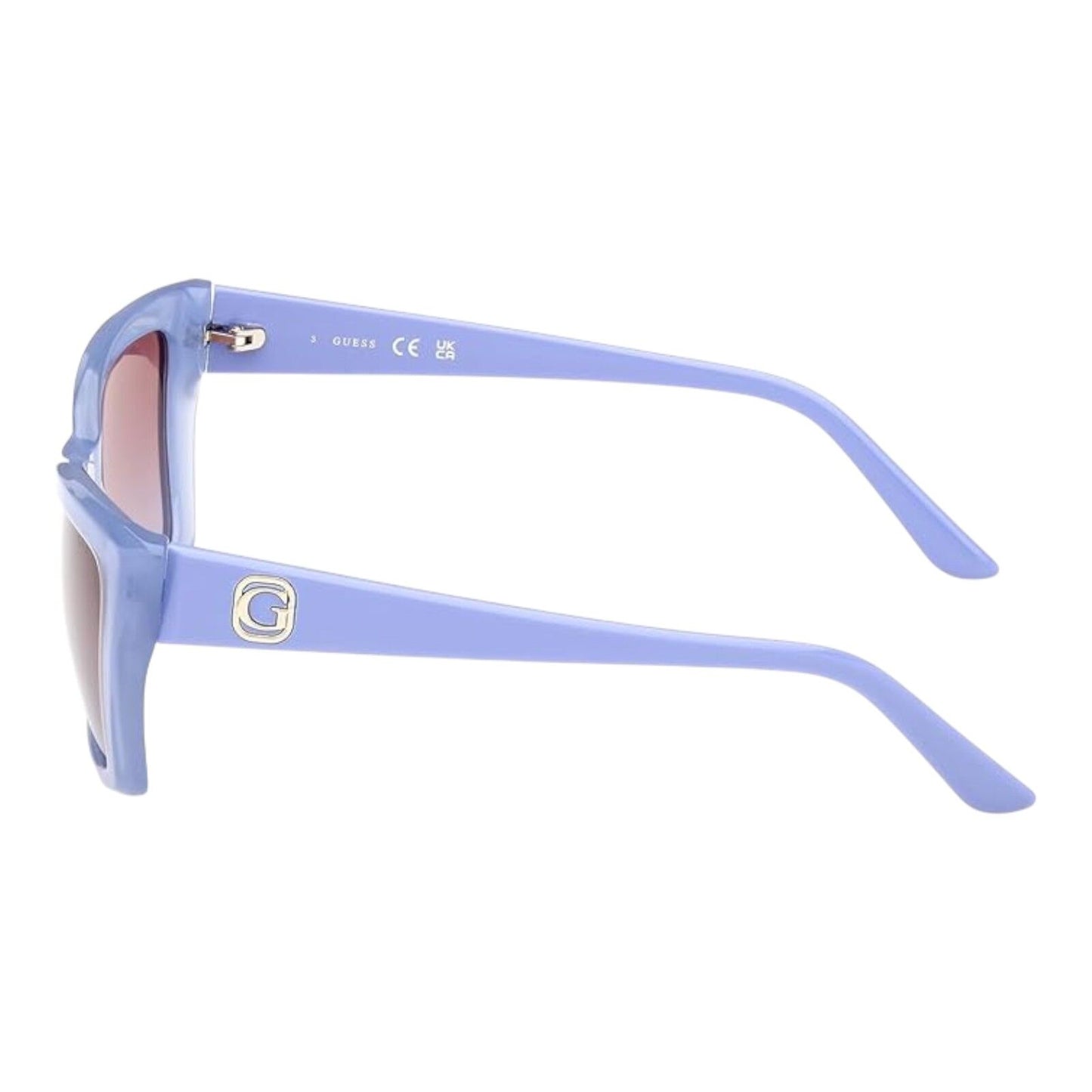 Guess GU00098 Women’s Sunglasses Violet Frame Pink Lens