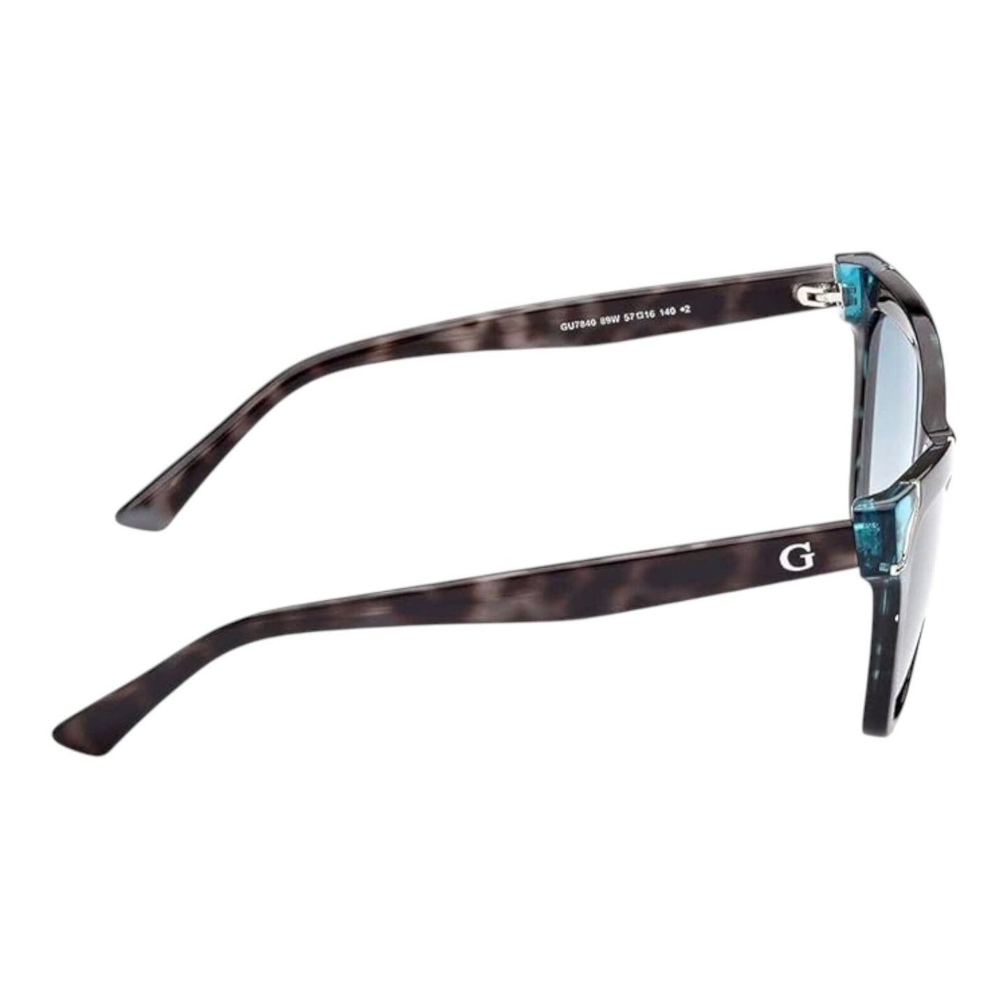 Guess GU7840 89W Women’s Turquoise Frame Blue Gradient Lens Cat Eye