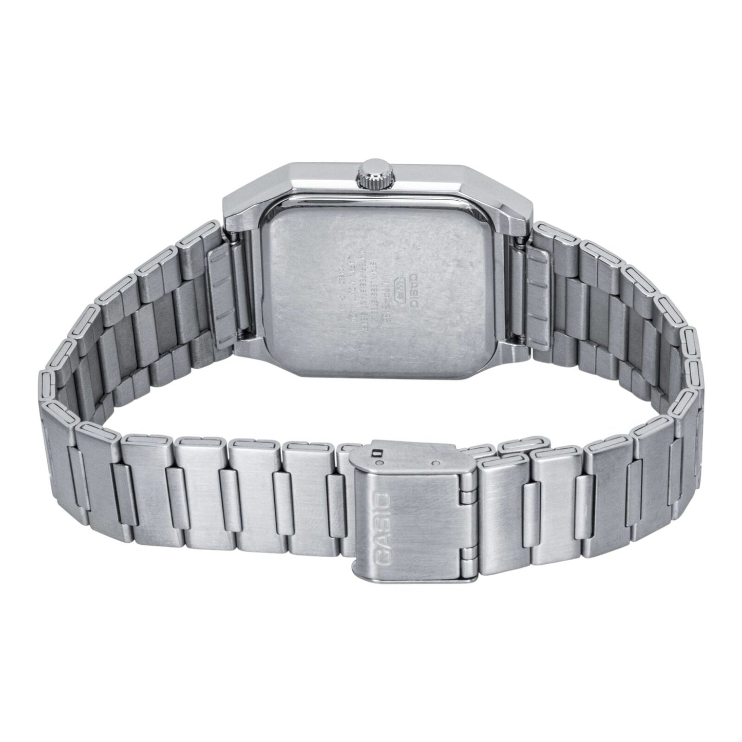 Casio MTP-B185D-2A2V Mens Watch Blue Dial Stainless Steel 50M...