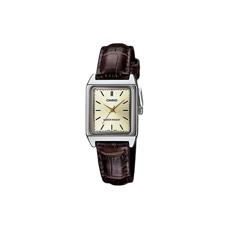 Casio LTP-V007L-9E Standard Quartz Women's Watch, Champagne Gold,…