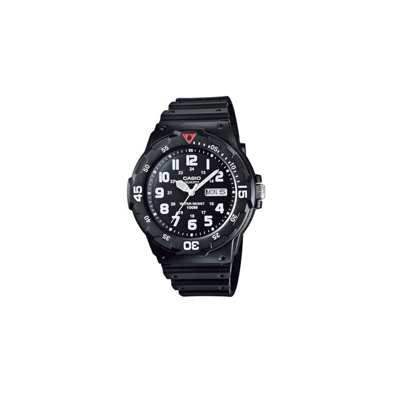 CASIO Unisex Adult's MRW200H-1B Analog Watch, Black