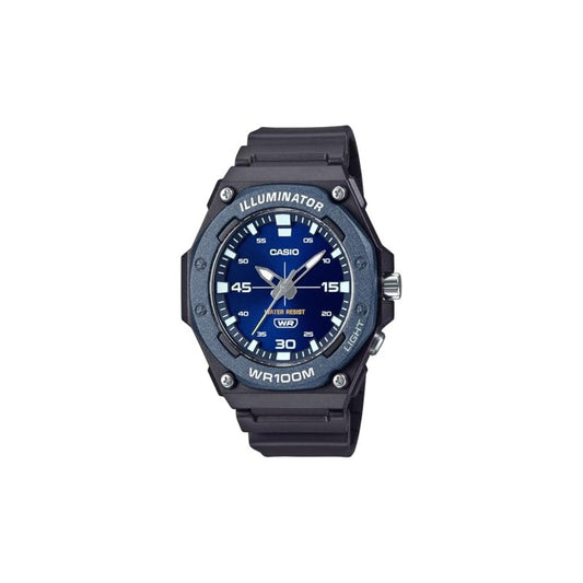 CASIO Men's MW620H-2A Analogue Watch, Blue, 53.4 x 49 x 14.6 mm