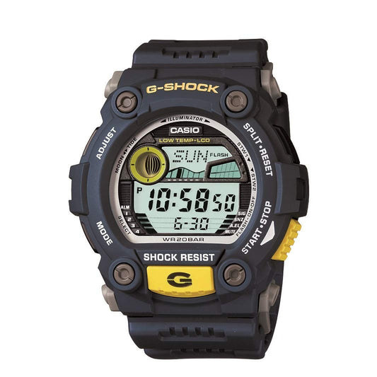 CASIO Men's G-Shock Tide/Moon Worldtime Digital Watch, Grey Dial,…