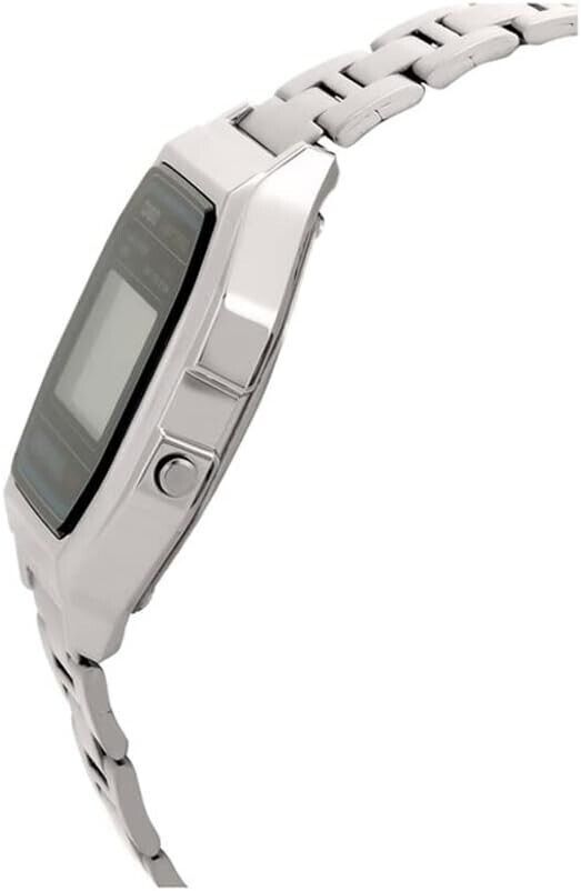 Casio A158WA-1 Unisex Watch With Stainless Steel Band Alarm AU Stock A158WA-1DF