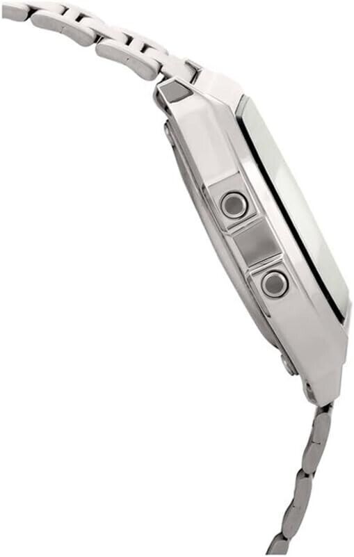 Casio A158WA-1 Unisex Watch With Stainless Steel Band Alarm AU Stock A158WA-1DF