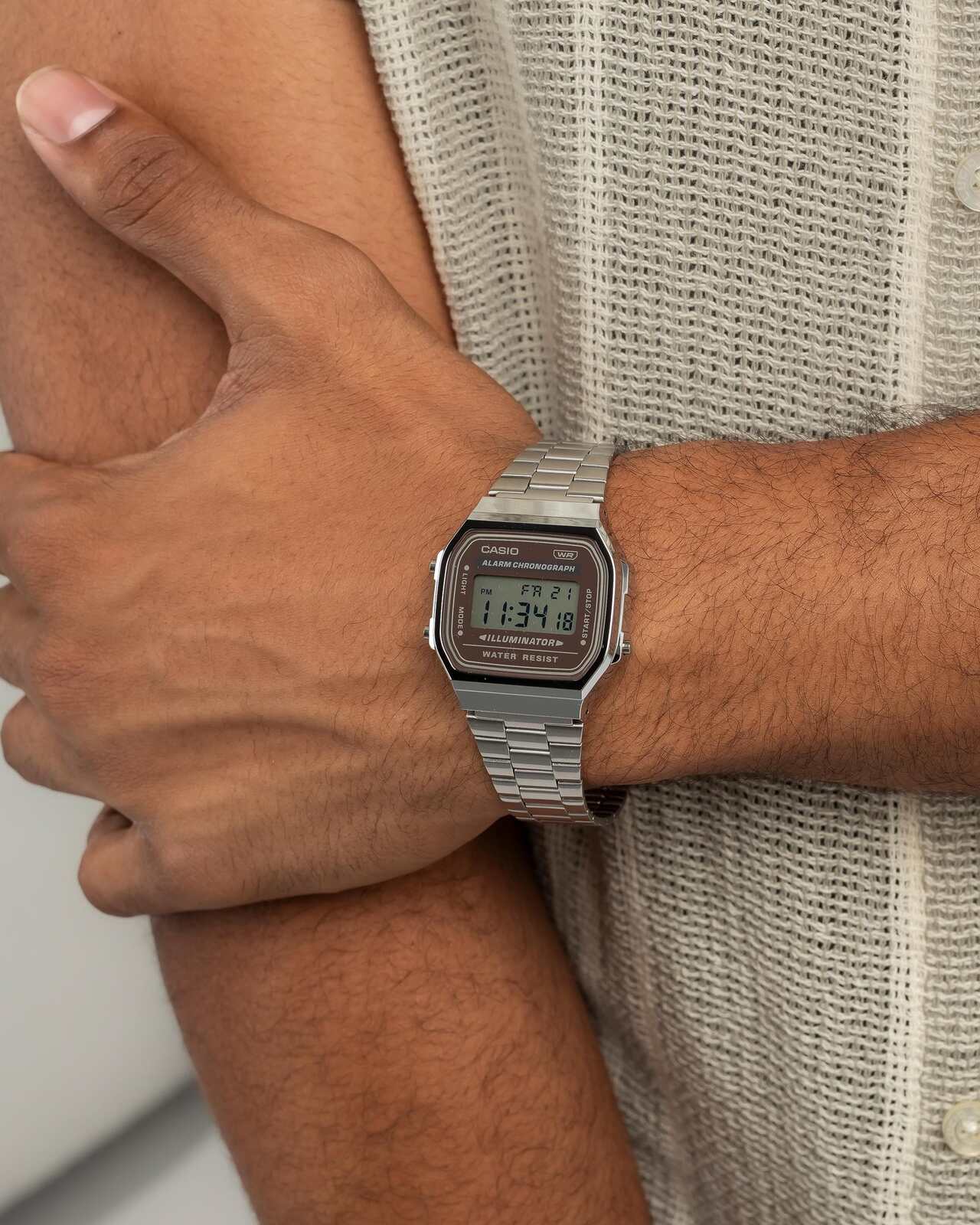 Casio Retro Vintage A168WA-5A Unisex Quartz Watch A168WA5A A168WA-5AY