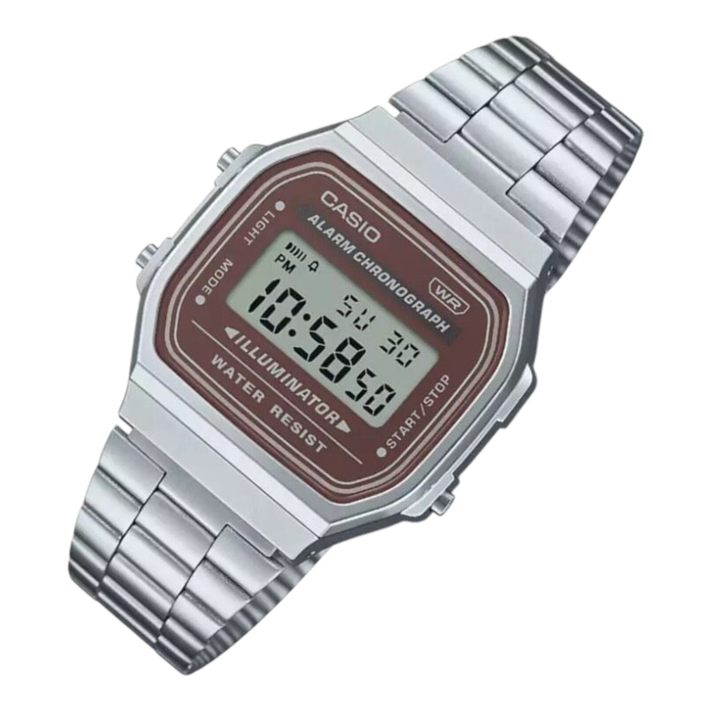 Casio Retro Vintage A168WA-5A Unisex Quartz Watch A168WA5A A168WA-5AY