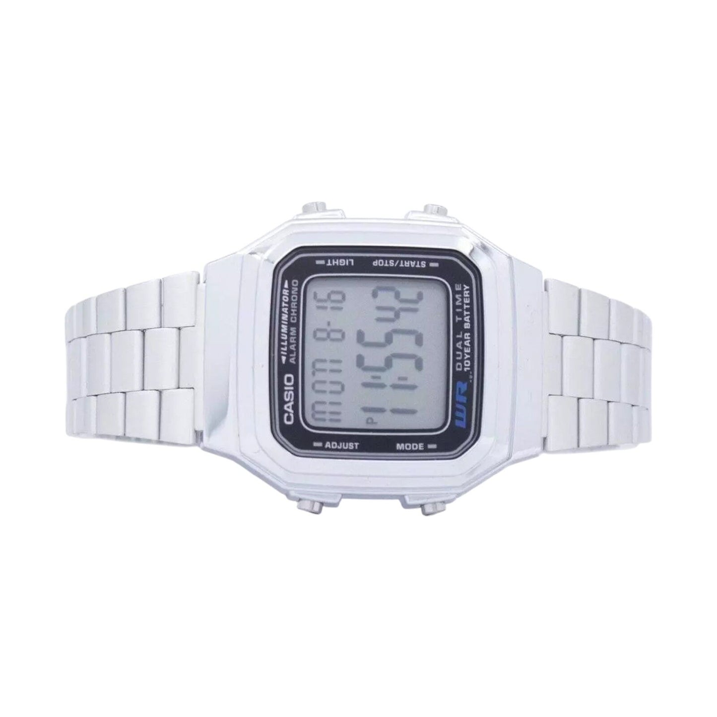 Casio Quartz Dress A178WA-1ADF Splash Resistant Men's Watch