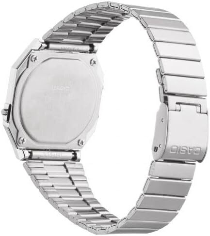 Casio Youth Digital A700W-1A A700W-1 Alarm Quartz Men's Watch Stainless Steel