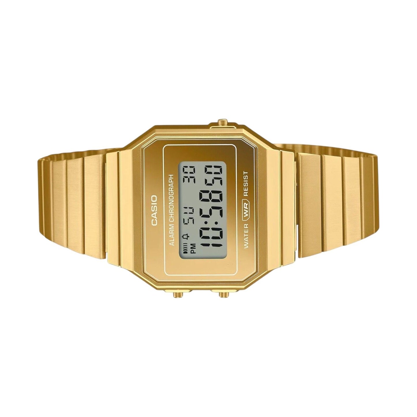 Casio Vintage Digital Gold Stainless Steel Quartz A700WEVG-9A Unisex Watch