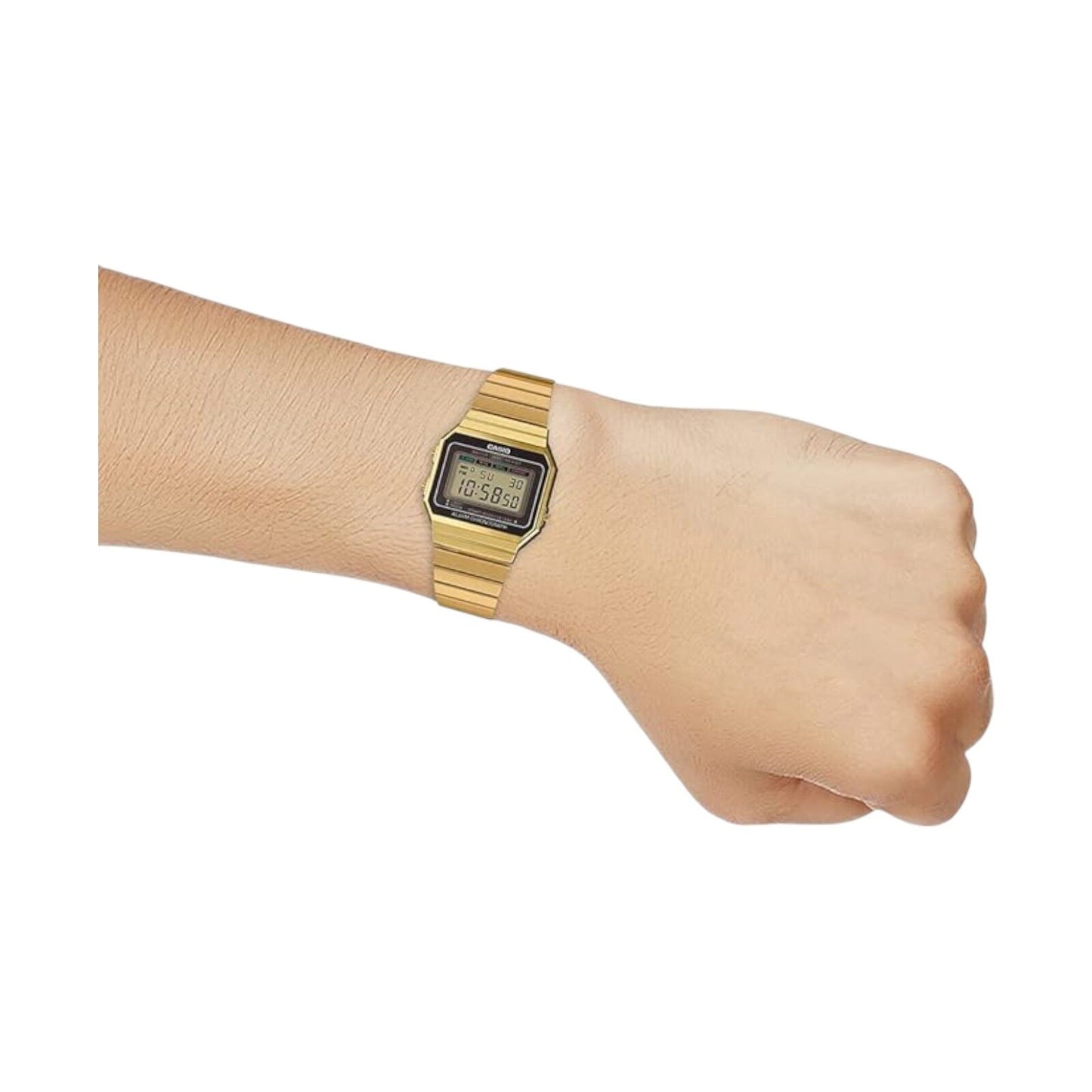 Casio General Gold Unisex Vintage Digital Watch A700WG-9ADF