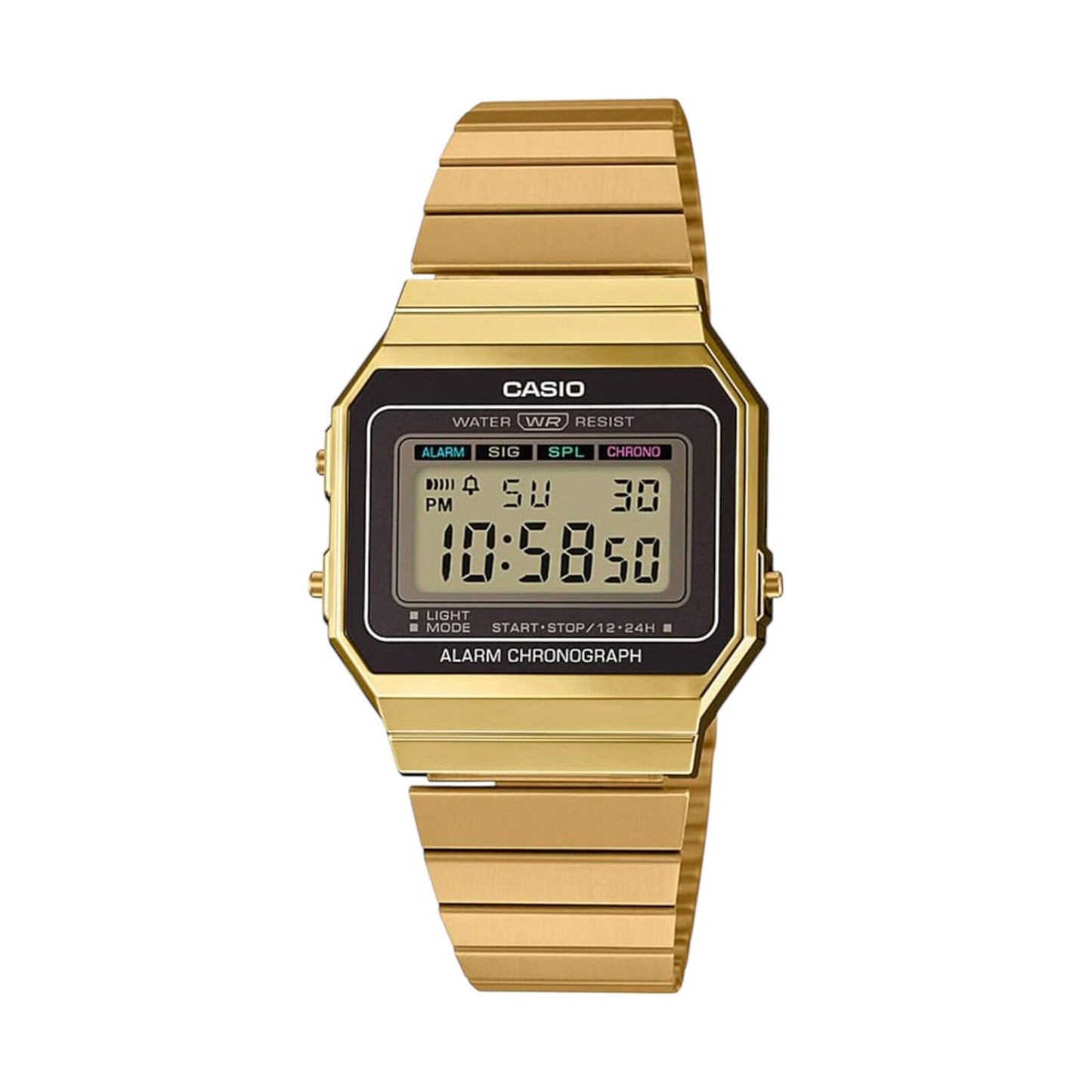 Casio General Gold Unisex Vintage Digital Watch A700WG-9ADF