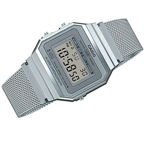 Casio A700WM-7A Digital Unisex Watch Retro Stainless Steel LED A700 AU Stock