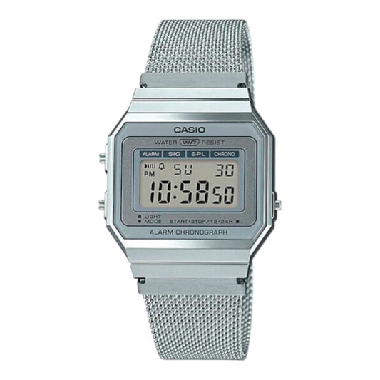 Casio A700WM-7A Digital Unisex Watch Retro Stainless Steel LED A700 AU Stock