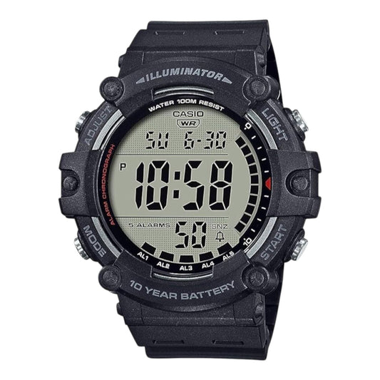 Casio Digital Black Resin Band Men's Watch AE1500WH-1A AE-1500WH-1A / -1AVDF