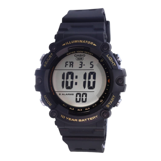 Casio Digital Resin Quartz AE-1500WHX-1A AE1500WHX-1 100M Men's Watch AU Stock