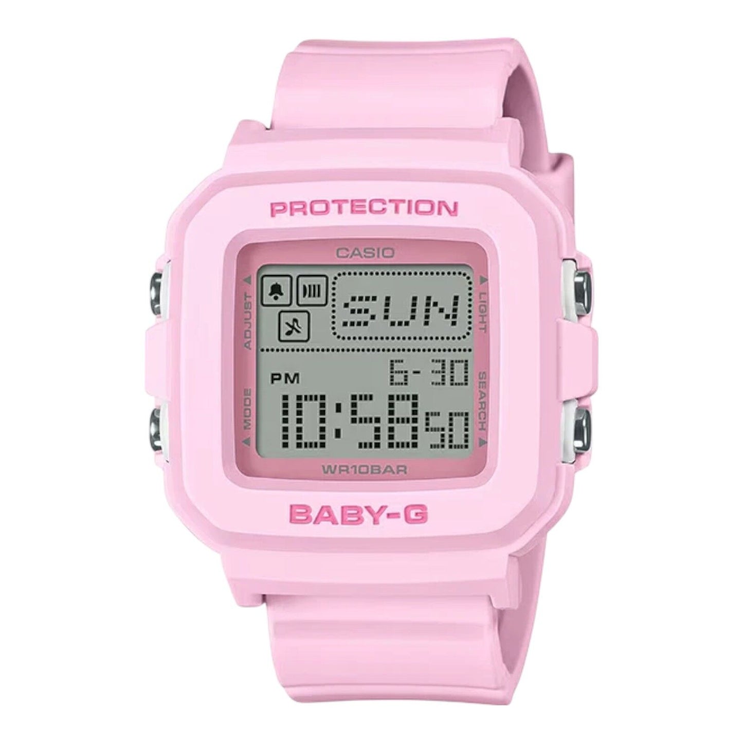 Casio BGD-10-4 Baby-G Pink Digital Watch Shock Resistant 100M...