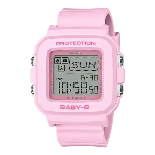 Casio BGD-10-4 Baby-G Pink Digital Watch Shock Resistant 100M...