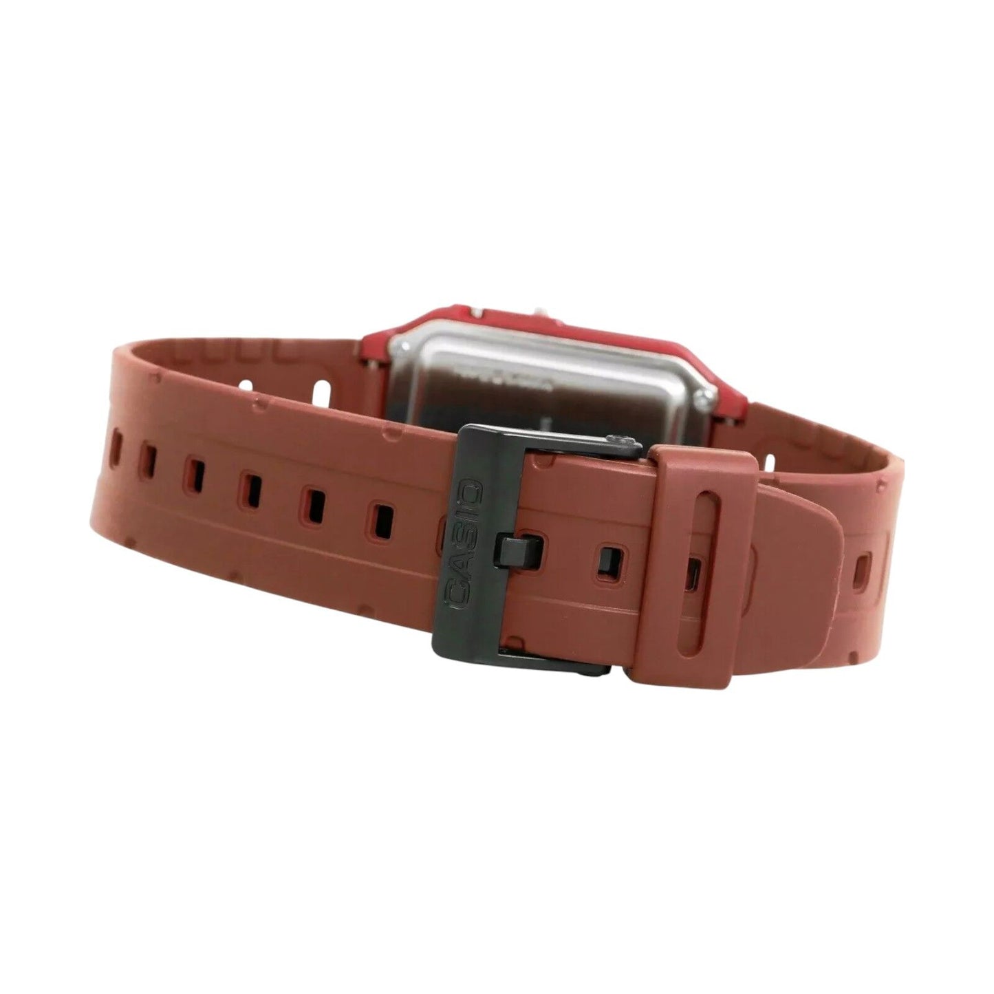 Casio CA-53WF-4B Red Vintage Retro Style Unisex Digital Calculator Watch