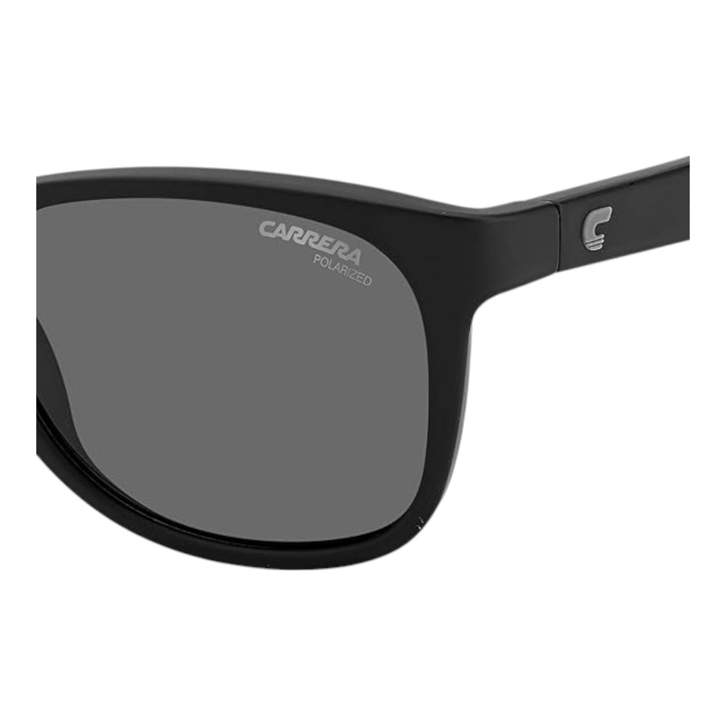 Carrera Men’s Sunglasses 8054/S Matte Black Grey Polarised 52mm Square Frame