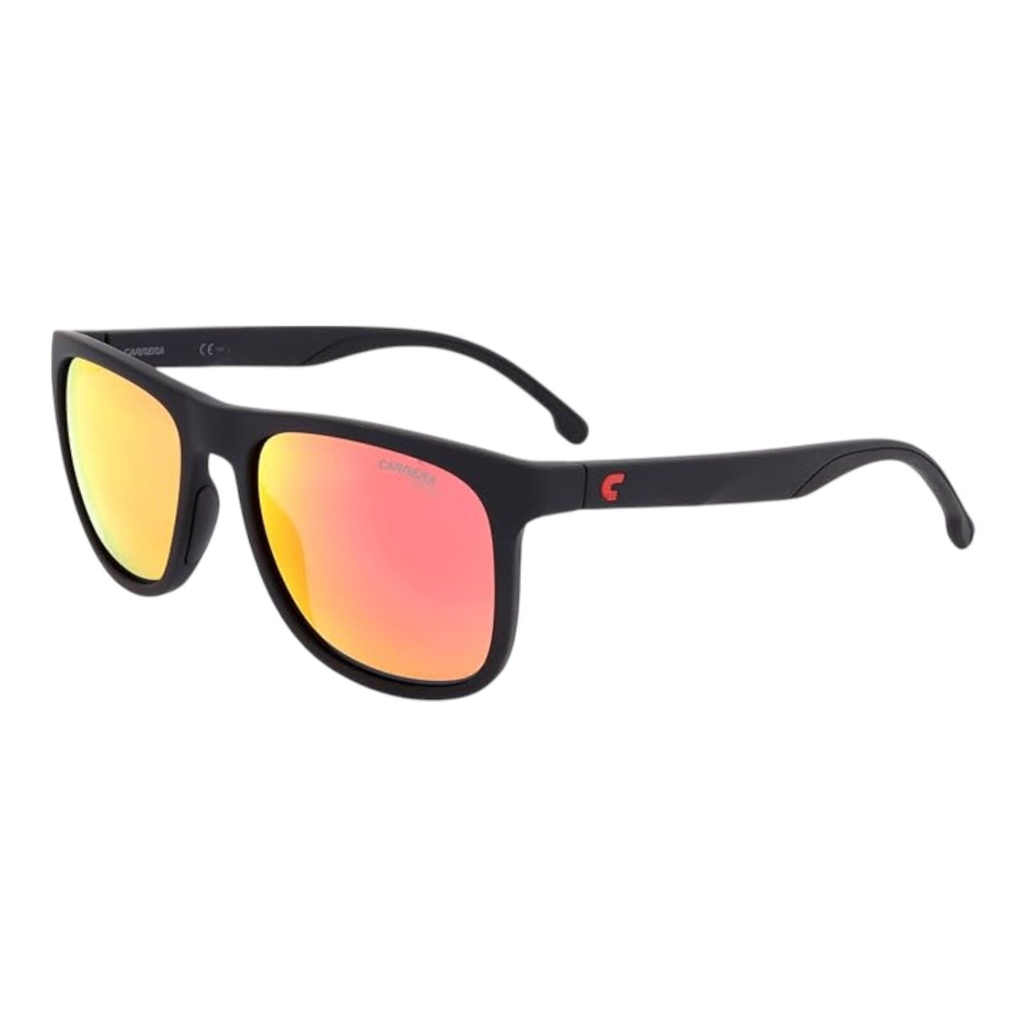 Carrera 2038T/S 0003/UZ Sunglasses Matte Black Orange Lens 54mm Unisex Full Rim