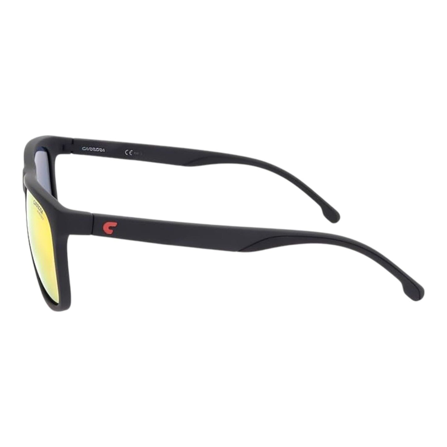 Carrera 2038T/S 0003/UZ Sunglasses Matte Black Orange Lens 54mm Unisex Full Rim