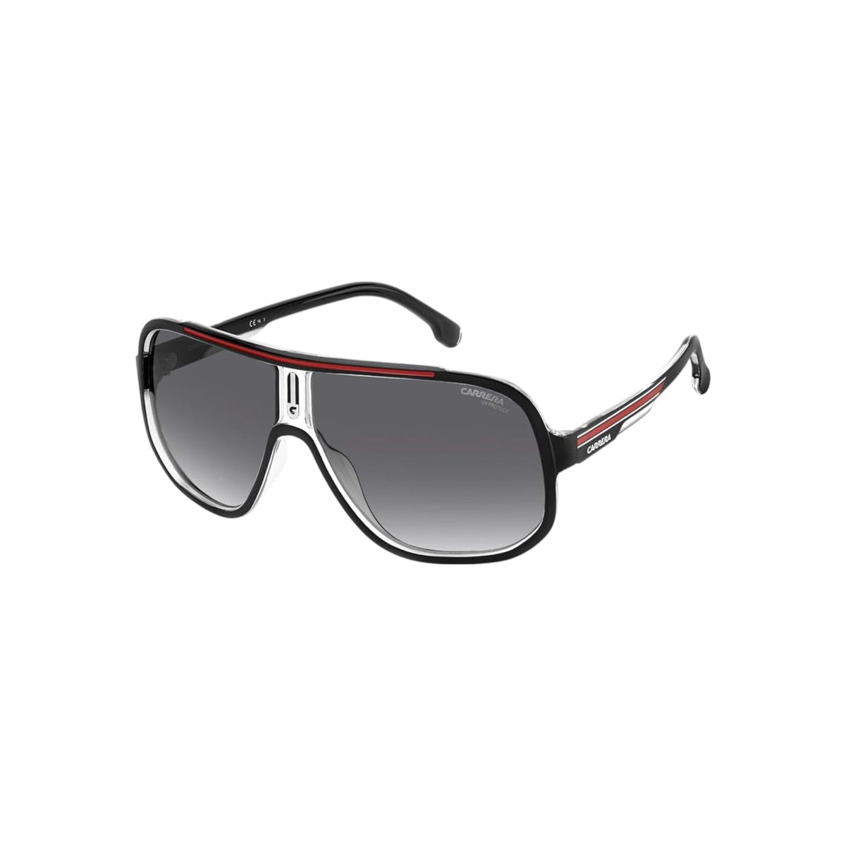 Carrera Men's Non-Polarized UV protected Grey Lens Glass Rectangular…