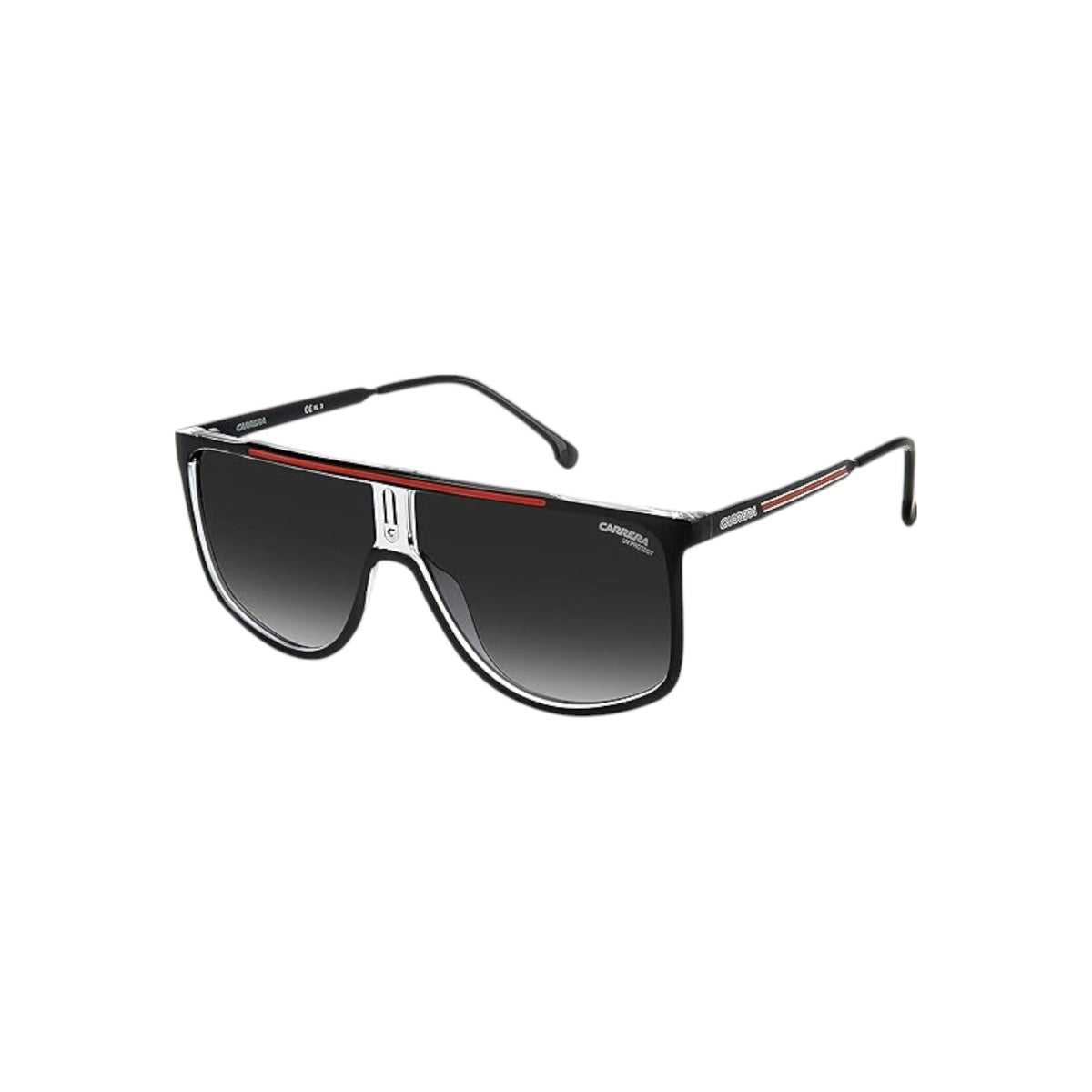 Carrera Men's CARRERA 1056/S Sunglasses, Black Red, 61 mm