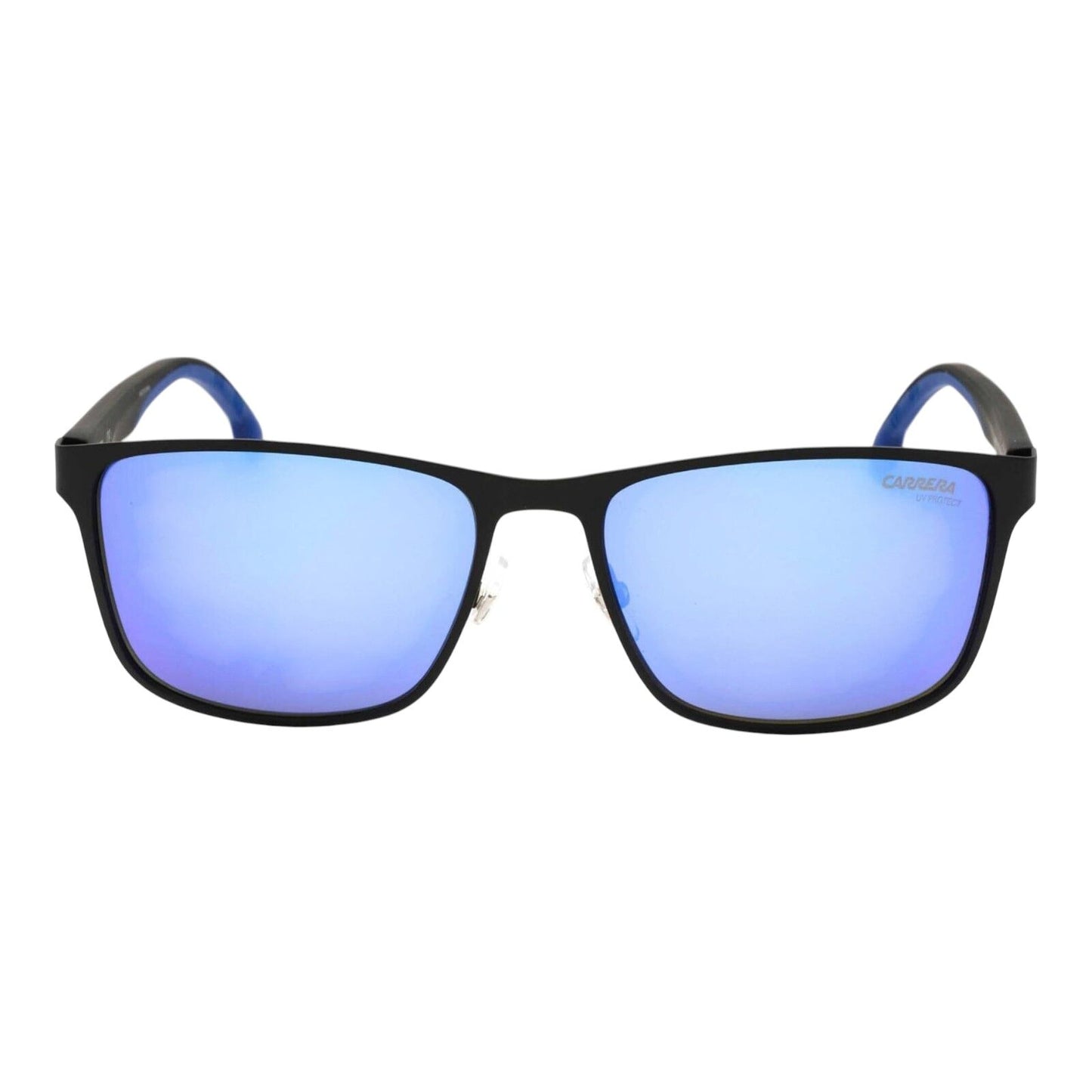 Carrera 2037T/S 0003/Z0 Unisex Sunglasses Matte Black Blue Lens 55mm Square