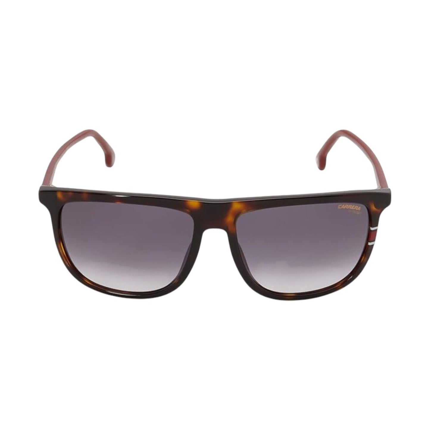 Carrera 218S AU2/9O Sunglasses Black Red Gold Grey Gradient Lens 58mm Mens