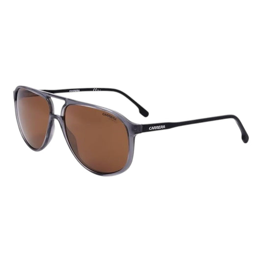 Carrera 257/S KB7 0KB7 70 60mm Grey Pilot Sunglasses Brown Lens Full Rim Frame