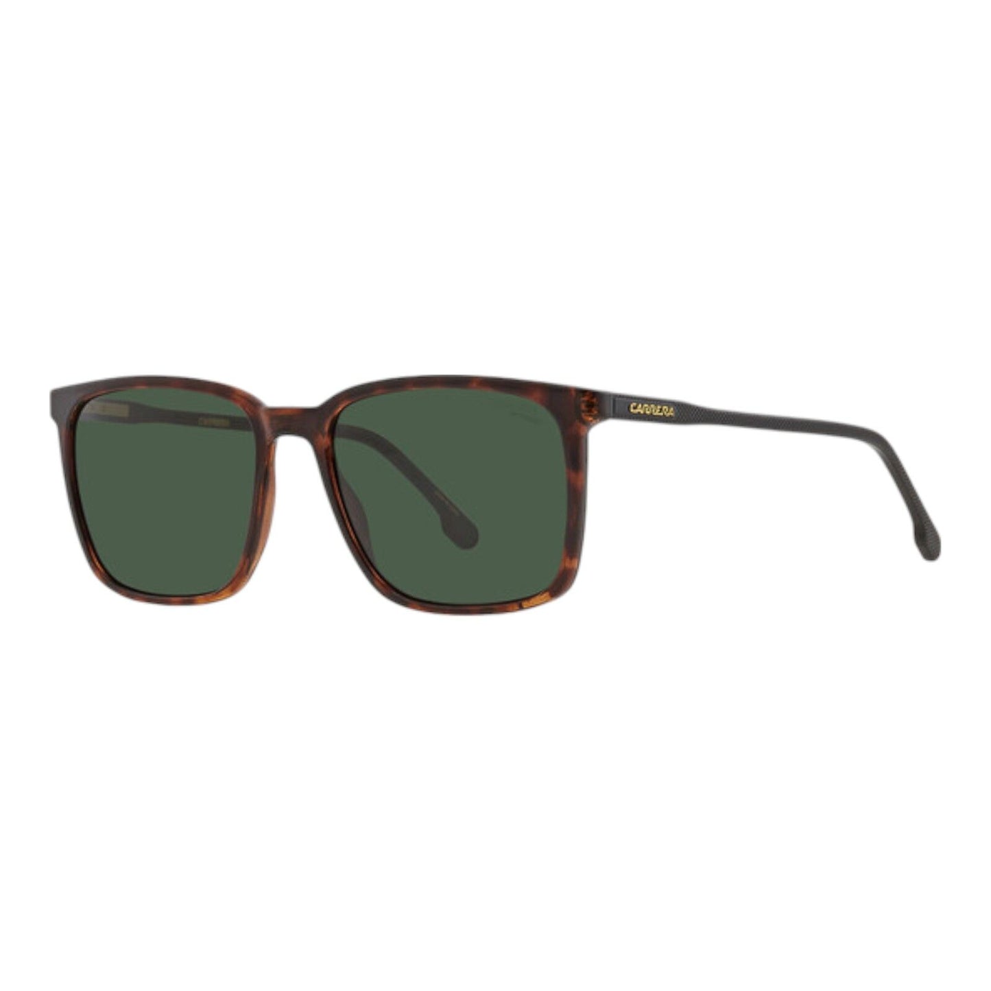 Carrera 259/S 0086/QT Men’s Sunglasses Havana Frame Green Lens 55mm Square Style