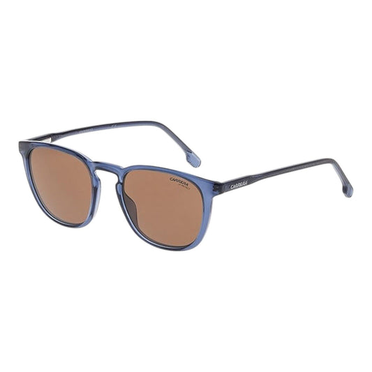 Carrera 260/S PJP/70 Mens 51mm Transparent Blue Square Sunglasses Brown Lens