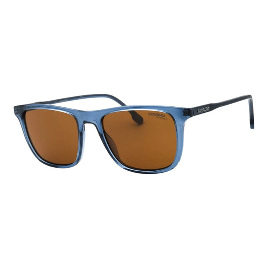 Carrera 261/S 0PJP 70 Mens 53mm Blue Rectangle Sunglasses Brown Gradient Lens
