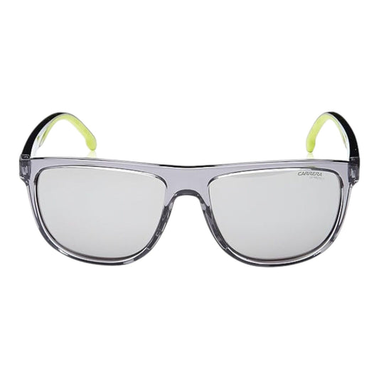 Carrera Unisex Sunglasses 8059/S 3U5/T4 Grey Frame Silver Mirror Lens 58mm