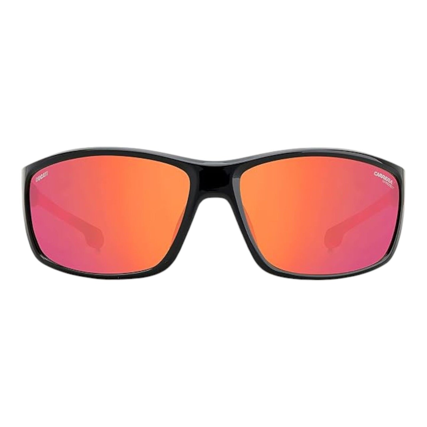 Carrera Unisex Carduc 002/S 0A4/UZ Red Black Frame Red Mirror Lens