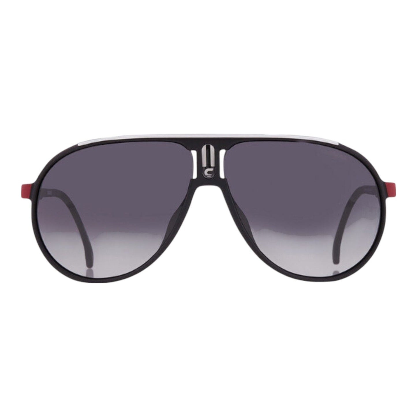 Carrera CHAMPION/N 0OIT/9O Unisex Sunglasses Black Red Grey Lens