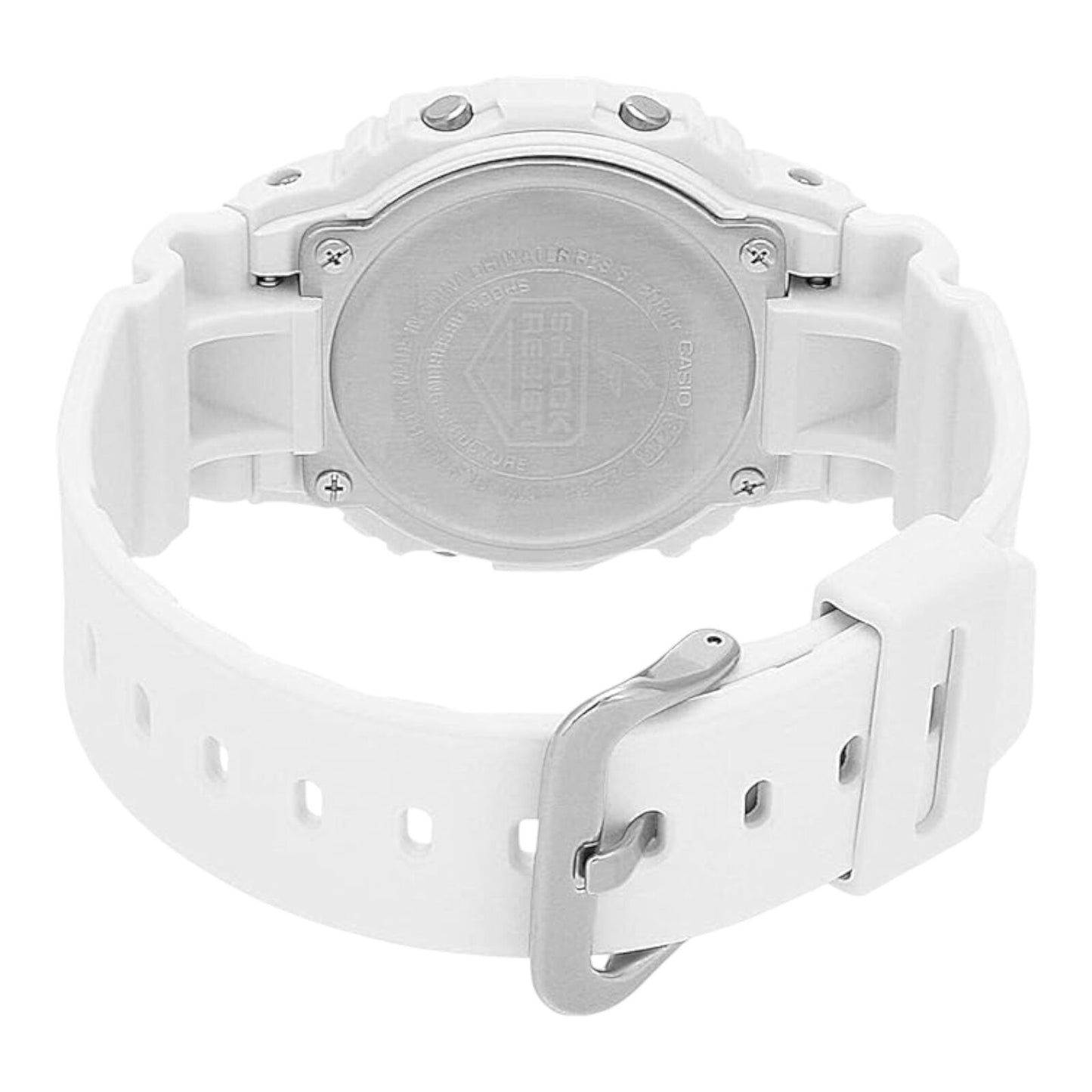 Casio G-Shock DW-5600MW-7DR Mens White Digital Watch 200m Shock Resistant Timer