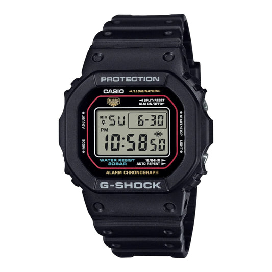 Casio G-SHOCK DW5600RL-1 Unisex Digital Watch Retro LED Timer Alarm 200m Water